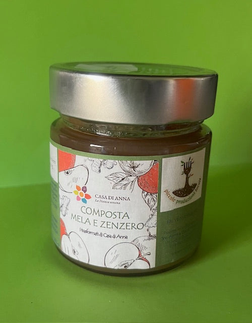 Composta di Mela e Zenzero 230 gr