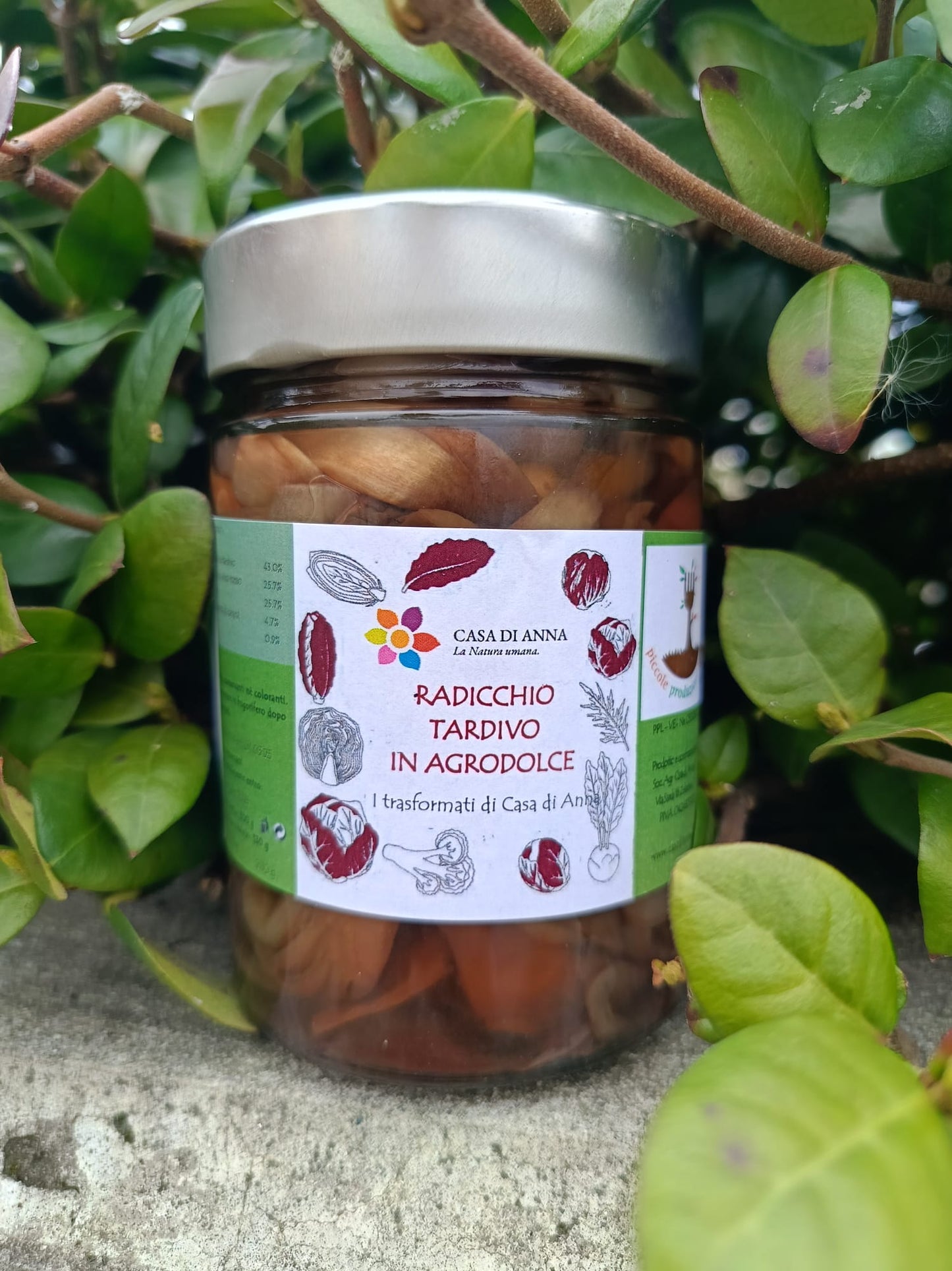 Radicchio tardivo in agrodolce 270g