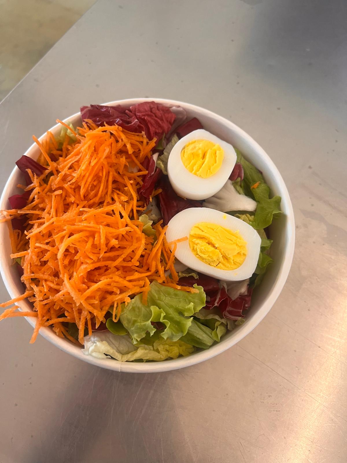 Insalatona di verdure e uova 200g