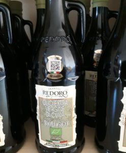 Olio extra vergine di oliva bio Redoro 1 LT