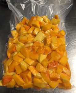 Zucca Tagliata a Pezzi 500g